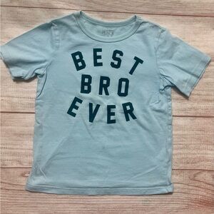 Children’s Place 4T Best Bro Ever 100% Cotton Tee